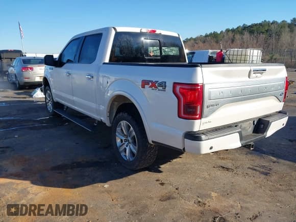✅ 2017 Ford F-150 XL • VIN: 1FTEW1EF5HFA07428 • Lot: 41334443. Listed on IAAI with 178,545 mi. Free auction sales archive from the USA and detailed vehicle history report at DreamBid. Image 3.