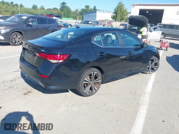 ✅ 2021 Nissan Sentra SR • VIN: 3N1AB8DV1MY291593 • Лот: 43196207. Опубликован ранее на IAAI с пробегом 79 362 миль. Бесплатный доступ к архиву аукционных продаж из США и подробный отчёт об истории автомобиля на DreamBid. Изображение 4.