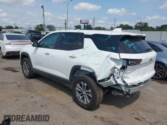 ✅ 2026 Chevrolet Equinox FWD LT • VIN: 3GNAXHEG5TL128060 • Lot: 43150151. Listed on IAAI with 3,644 mi. Free auction sales archive from the USA and detailed vehicle history report at DreamBid. Image 3.