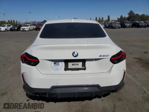 ✅ 2022 BMW 2 Series 230i • VIN: 3MW23CM07N8C54794 • Lot: 74959954. Listed on Copart with 57,953 mi. Free auction sales archive from the USA and detailed vehicle history report at DreamBid. Image 6.