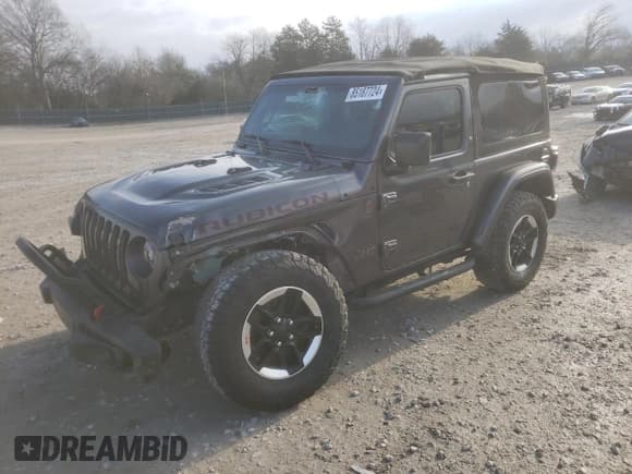 ✅ 2020 Jeep Wrangler Rubicon • VIN: 1C4HJXCG5LW233133 • Лот: 85187724. Опубликован ранее на Copart с пробегом 32 215 миль. Бесплатный доступ к архиву аукционных продаж из США и подробный отчёт об истории автомобиля на DreamBid. Изображение 1.