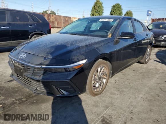 ✅ 2024 Hyundai Elantra SEL • VIN: KMHLM4DG9RU710774 • Lot: 92247455. Listed on Copart with 14,532 mi. Free auction sales archive from the USA and detailed vehicle history report at DreamBid. Image 1.