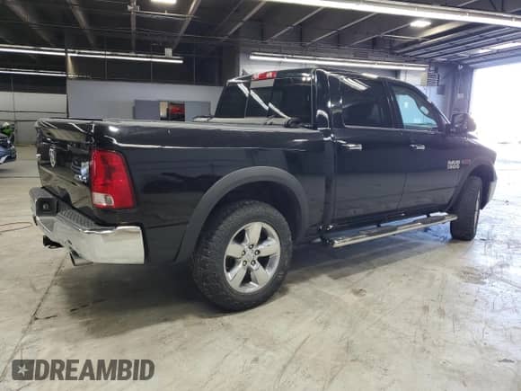 2014 Ram 1500 Big Horn with VIN 1C6RR7LM9ES337676, listed as a Copart auction lot 91065005 with 147,150 mi miles and Clean title. Bid and sale history available at DreamBid. Image 3.