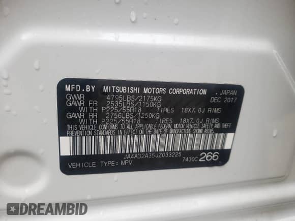 2018 Mitsubishi Outlander ES с VIN JA4AD2A35JZ033225, выставлен на аукционе Copart как лот 81101215 с пробегом 147 548 миль миль и Списание • Salvage title. История ставок и продаж доступна на DreamBid. Изображение 13.