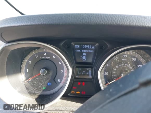 ✅ 2013 Hyundai Elantra • VIN: KMHD35LE8DU090361 • Lot: 43357047. Listed on IAAI with 158,986 mi. Free auction sales archive from the USA and detailed vehicle history report at DreamBid. Image 7.