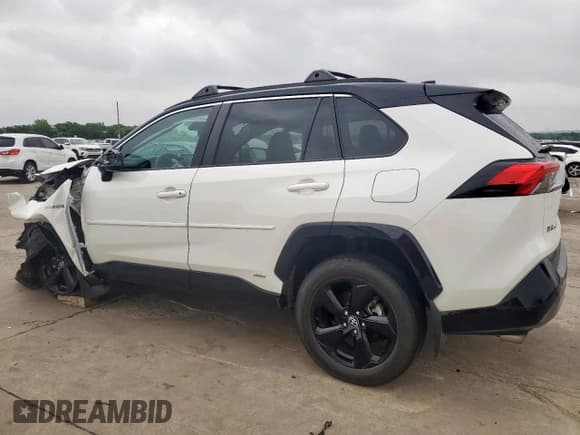 ✅ 2021 Toyota RAV4 Hybrid XSE • VIN: 4T3E6RFVXMU043452 • Lot: 55076405. Listed on Copart with 86,516 mi. Free auction sales archive from the USA and detailed vehicle history report at DreamBid. Image 2.