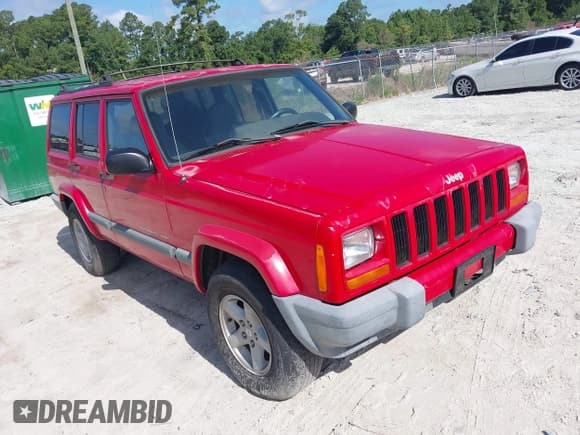 ✅ 2001 Jeep Cherokee Sport • VIN: 1J4FT48S01L508039 • Lot: 42743009. Wystawiony na IAAI z przebiegiem 200 074 mil. Bezpłatny archiwum sprzedaży aukcyjnych z USA i szczegółowy raport historii pojazdu na DreamBid. Zdjęcie 1.