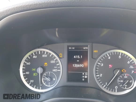 ✅ 2016 Mercedes-Benz Metris Cargo • VIN: WD3PG2EA2G3095994 • Lot: 43504788. Listed on IAAI with 135,690 mi. Free auction sales archive from the USA and detailed vehicle history report at DreamBid. Image 7.