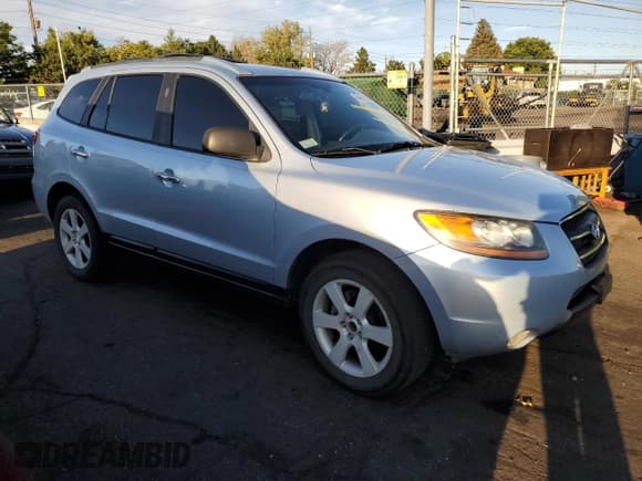 ✅ 2007 Hyundai Santa Fe SE • VIN: 5NMSH73E67H050039 • Lot: 64621384. Listed on Copart with 177,242 mi. Free auction sales archive from the USA and detailed vehicle history report at DreamBid. Image 4.