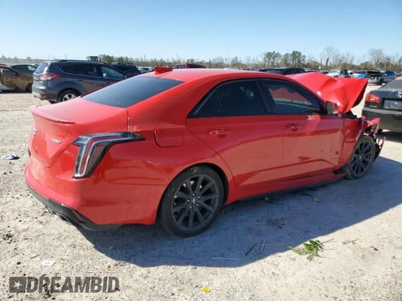 ✅ 2021 Cadillac CT4 V-Series • VIN: 1G6DD5RL4M0116455 • Lot: 47769735. Listed on Copart with 60,459 mi. Free auction sales archive from the USA and detailed vehicle history report at DreamBid. Image 3.