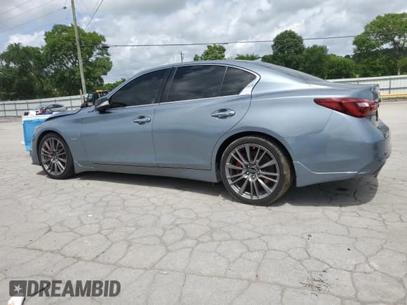 ✅ 2018 Infiniti Q50 Red Sport 400 • VIN: JN1FV7AP8JM460374 • Lot: 59115205. Listed on Copart with 174,977 mi. Free auction sales archive from the USA and detailed vehicle history report at DreamBid. Image 2.