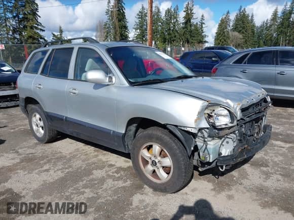 2005 Hyundai Santa Fe GLS с VIN KM8SC73D55U988475, выставлен на аукционе IAAI как лот 41779224 с пробегом 161 623 миль миль и . История ставок и продаж доступна на DreamBid. Изображение 1.