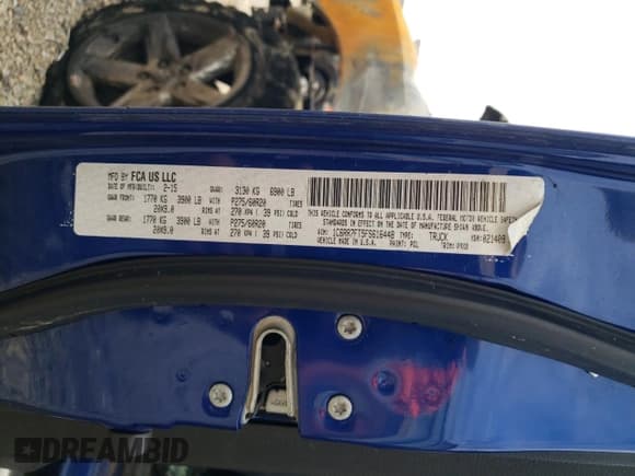 ✅ 2015 Ram 1500 Express • VIN: 1C6RR7FT5FS616448 • Lot: 66990115. Wystawiony na Copart z przebiegiem Nie podano. Bezpłatny archiwum sprzedaży aukcyjnych z USA i szczegółowy raport historii pojazdu na DreamBid. Zdjęcie 12.