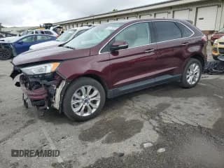 ✅ 2021 Ford Edge Titanium • VIN: 2FMPK4K99MBA40444 • Лот: 81720205. Опубликован ранее на Copart с пробегом 38 749 миль. Бесплатный доступ к архиву аукционных продаж из США и подробный отчёт об истории автомобиля на DreamBid. Изображение 1.