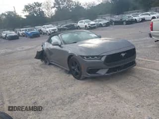 ✅ 2025 Ford Mustang EcoBoost Premium • VIN: 1FAGP8UH2S5107880 • Lot: 43297889. Listed on IAAI with 16,919 mi. Free auction sales archive from the USA and detailed vehicle history report at DreamBid. Image 1.