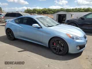 2011 Hyundai Genesis Coupe Track z VIN KMHHU6KH6BU045982, wystawiony jako Copart lot #70329354 z przebiegiem 61 568 mil mil oraz Czysty tytuł • Clean title. Historia ofert i sprzedaży dostępna na DreamBid. Obrazek 4.