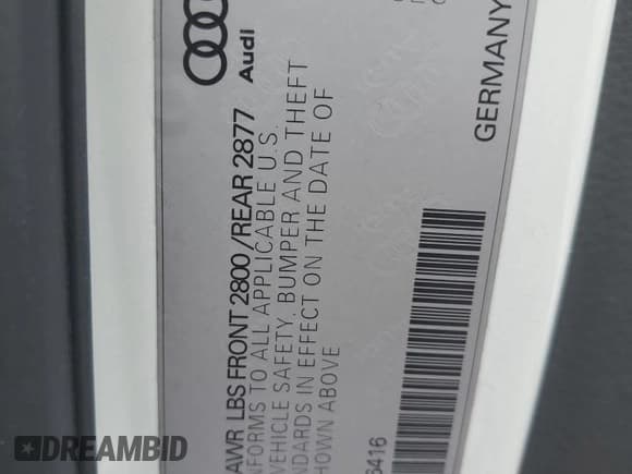 ✅ 2019 Audi A6 Prestige • VIN: WAUM2AF29KN026416 • Lot: 70558295. Wystawiony na Copart z przebiegiem Nie podano. Bezpłatny archiwum sprzedaży aukcyjnych z USA i szczegółowy raport historii pojazdu na DreamBid. Zdjęcie 12.