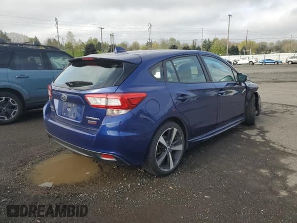 ✅ 2018 Subaru Impreza Special Sports • VIN: 4S3GTAL69J1734319 • Lot: 52453655. Listed on Copart with 45,282 mi. Free auction sales archive from the USA and detailed vehicle history report at DreamBid. Image 3.