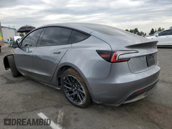 ✅ 2025 Tesla Model 3 Long Range • VIN: 5YJ3E1EA7SF893584 • Lot: 84391305. Listed on Copart with 13,168 mi. Free auction sales archive from the USA and detailed vehicle history report at DreamBid. Image 2.