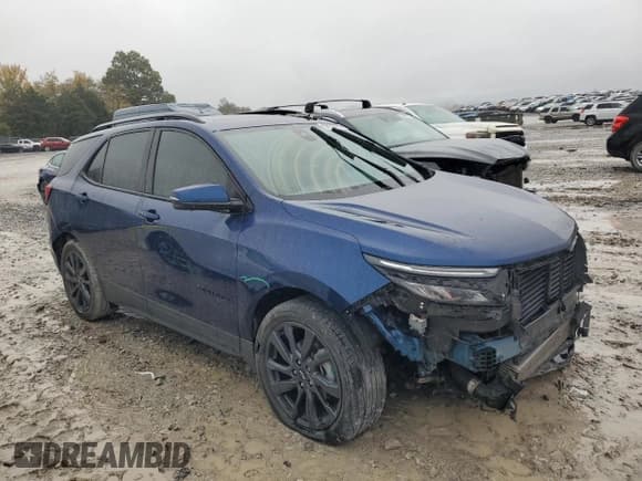 ✅ 2022 Chevrolet Equinox RS • VIN: 3GNAXMEV6NS155932 • Лот: 90132795. Опубликован ранее на Copart с пробегом 45 638 миль. Бесплатный доступ к архиву аукционных продаж из США и подробный отчёт об истории автомобиля на DreamBid. Изображение 4.