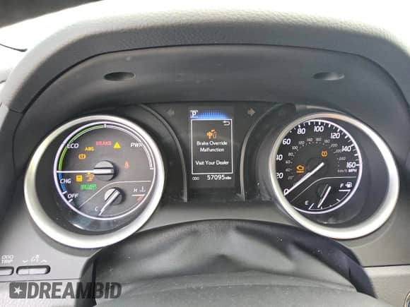 2023 Toyota Camry Hybrid LE with VIN 4T1C31AK3PU608653, listed as a Copart auction lot 59235965 with 57,095 mi miles and Clean title. Bid and sale history available at DreamBid. Image 9.