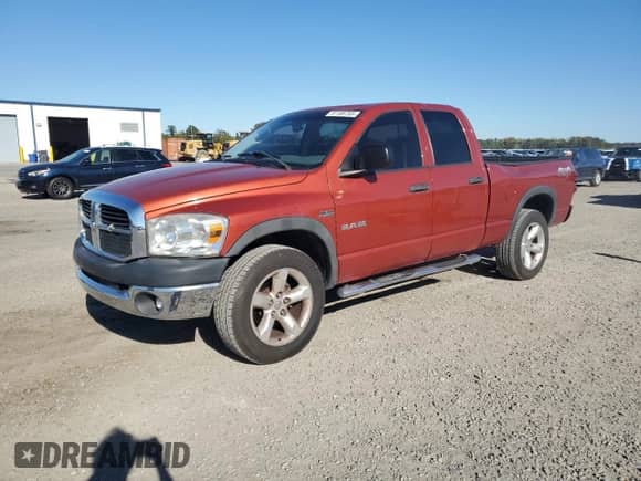 ✅ 2008 Dodge 1500 SLT • VIN: 1D7HU18228S543911 • Лот: 91185755. Опубликован ранее на Copart с пробегом 171 233 миль. Бесплатный доступ к архиву аукционных продаж из США и подробный отчёт об истории автомобиля на DreamBid. Изображение 1.