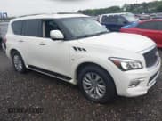 ✅ 2017 Infiniti QX80 • VIN: JN8AZ2NE0H9153659 • Lot: 42597149. Listed on IAAI with 81,515 mi. Free auction sales archive from the USA and detailed vehicle history report at DreamBid. Image 1.