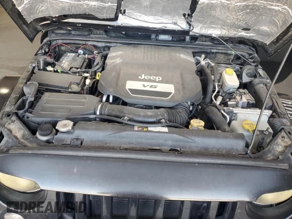 ✅ 2015 Jeep Wrangler Sahara • VIN: 1C4AJWBGXFL614656 • Lot: 60844515. Listed on Copart with 78,459 mi. Free auction sales archive from the USA and detailed vehicle history report at DreamBid. Image 11.