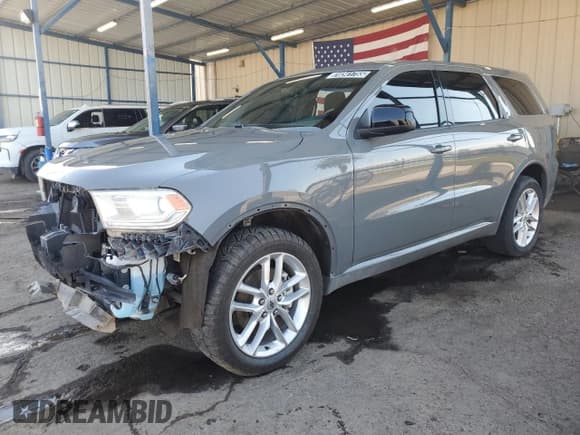 ✅ 2023 Dodge Durango GT • VIN: 1C4RDJDGXPC682838 • Лот: 70341755. Опубликован ранее на Copart с пробегом 6 313 миль. Бесплатный доступ к архиву аукционных продаж из США и подробный отчёт об истории автомобиля на DreamBid. Изображение 1.
