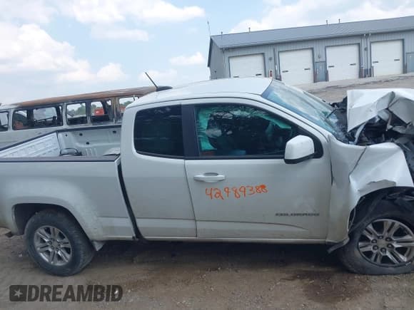✅ 2021 Chevrolet Colorado 2WD LT • VIN: 1GCHSCEA4M1240782 • Lot: 42989388. Listed on IAAI with 77,119 mi. Free auction sales archive from the USA and detailed vehicle history report at DreamBid. Image 13.