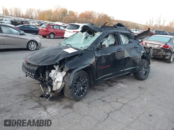 ✅ 2023 Jeep Compass (RED) Edition • VIN: 3C4NJDCN7PT558118 • Lot: 40698087. Listed on IAAI with Not provided. Free auction sales archive from the USA and detailed vehicle history report at DreamBid. Image 2.