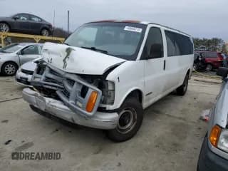 ✅ 2001 Chevrolet Express • VIN: 1GAHG39R711134364 • Лот: 45668315. Опубликован ранее на Copart с пробегом Не указан. Бесплатный доступ к архиву аукционных продаж из США и подробный отчёт об истории автомобиля на DreamBid. Изображение 1.