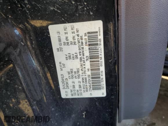 2007 Dodge Dakota SLT z VIN 1D7HW48J07S241356, wystawiony jako Copart lot #75355384 z przebiegiem 207 020 mil mil oraz Szkoda całkowita • Salvage title. Historia ofert i sprzedaży dostępna na DreamBid. Obrazek 15.