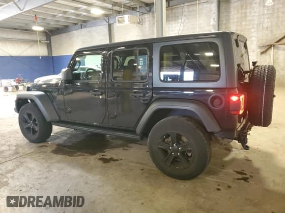 ✅ 2021 Jeep Wrangler Unlimited Sport S • VIN: 1C4HJXDG9MW518319 • Lot: 71416645. Listed on Copart with 34,480 mi. Free auction sales archive from the USA and detailed vehicle history report at DreamBid. Image 2.