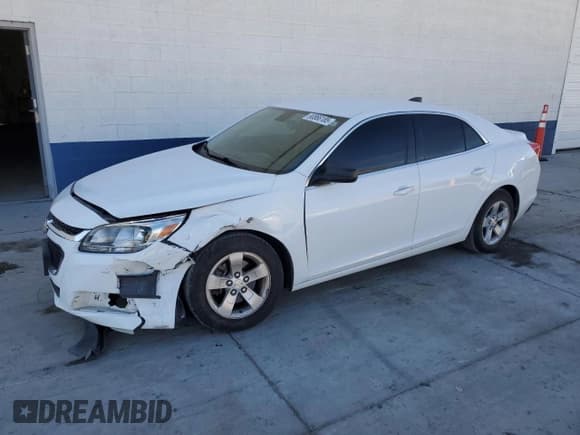 ✅ 2015 Chevrolet Malibu LS • VIN: 1G11A5SL2FF291623 • Лот: 90866185. Опубликован ранее на Copart с пробегом 100 680 миль. Бесплатный доступ к архиву аукционных продаж из США и подробный отчёт об истории автомобиля на DreamBid. Изображение 1.