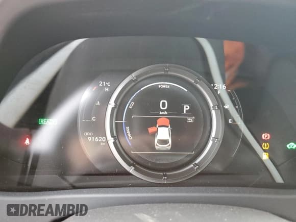 ✅ 2021 Lexus UX 250h F Sport • VIN: JTHR9JBH5M2041383 • Lot: 84017265. Wystawiony na Copart z przebiegiem 91 620 mil. Bezpłatny archiwum sprzedaży aukcyjnych z USA i szczegółowy raport historii pojazdu na DreamBid. Zdjęcie 9.