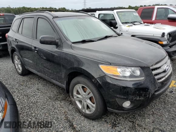 ✅ 2012 Hyundai Santa Fe SE • VIN: 5XYZH4AG1CG164374 • Lot: 74459054. Listed on Copart with Not provided. Free auction sales archive from the USA and detailed vehicle history report at DreamBid. Image 4.