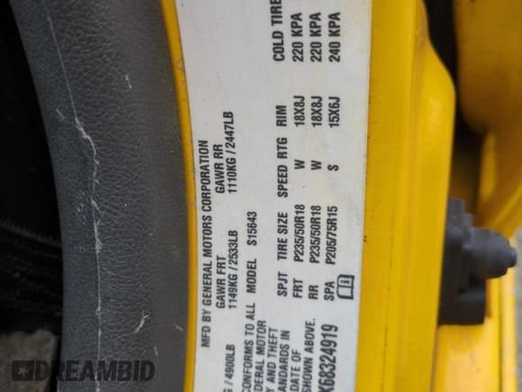 ✅ 2006 Chevrolet Colorado 1LT • VIN: 1GCCS136X68324919 • Лот: 75001914. Опубликован ранее на Copart с пробегом Не указан. Бесплатный доступ к архиву аукционных продаж из США и подробный отчёт об истории автомобиля на DreamBid. Изображение 13.