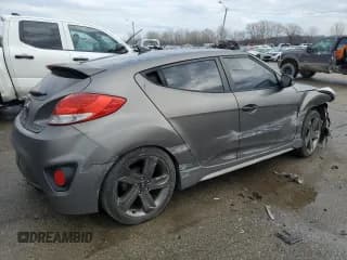 ✅ 2015 Hyundai Veloster Turbo • VIN: KMHTC6AE0FU221208 • Lot: 86242934. Listed on Copart with 118,982 mi. Free auction sales archive from the USA and detailed vehicle history report at DreamBid. Image 3.