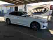 2020 BMW 3 Series 330i with VIN 3MW5R1J09L8B38465, listed as a Copart auction lot 82402015 with 58,796 mi miles and Salvage title. Bid and sale history available at DreamBid. Image 4.