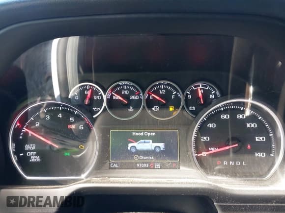 ✅ 2021 Chevrolet Silverado 1500 RST • VIN: 1GCUYEED1MZ181436 • Lot: 43452181. Listed on IAAI with 97,093 mi. Free auction sales archive from the USA and detailed vehicle history report at DreamBid. Image 7.