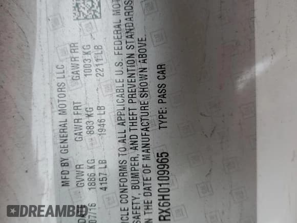 ✅ 2017 Chevrolet Camaro 1LT • VIN: 1G1FB1RX6H0109965 • Lot: 81902345. Wystawiony na Copart z przebiegiem 132 543 mil. Bezpłatny archiwum sprzedaży aukcyjnych z USA i szczegółowy raport historii pojazdu na DreamBid. Zdjęcie 12.