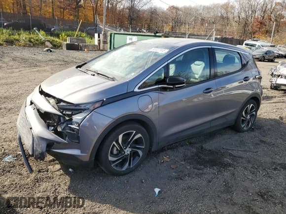 ✅ 2023 Chevrolet Bolt EV 2LT • VIN: 1G1FX6S06P4195071 • Lot: 93037585. Listed on Copart with 45,259 mi. Free auction sales archive from the USA and detailed vehicle history report at DreamBid. Image 1.
