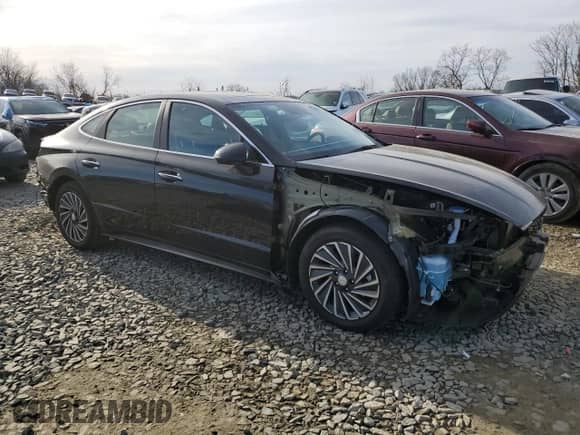 ✅ 2023 Hyundai Sonata Limited • VIN: KMHL54JJ4PA058531 • Lot: 41225644. Listed on Copart with 23,028 mi. Free auction sales archive from the USA and detailed vehicle history report at DreamBid. Image 4.