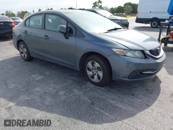 ✅ 2013 Honda Civic LX • VIN: 19XFB2F53DE272655 • Lot: 43803944. Listed on IAAI with 176,107 mi. Free auction sales archive from the USA and detailed vehicle history report at DreamBid. Image 6.
