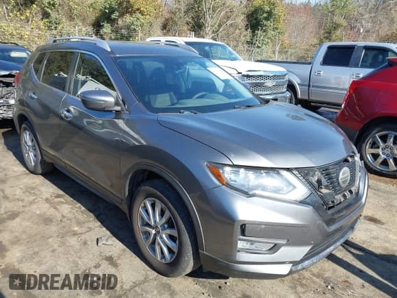 ✅ 2019 Nissan Rogue SV • VIN: JN8AT2MT7KW503735 • Lot: 43728185. Listed on IAAI with 119,948 mi. Free auction sales archive from the USA and detailed vehicle history report at DreamBid. Image 1.