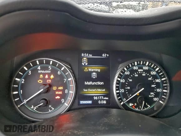 ✅ 2021 Infiniti Q50 Luxe • VIN: JN1EV7BP3MM704253 • Lot: 93047825. Wystawiony na Copart z przebiegiem 96 177 mil. Bezpłatny archiwum sprzedaży aukcyjnych z USA i szczegółowy raport historii pojazdu na DreamBid. Zdjęcie 9.