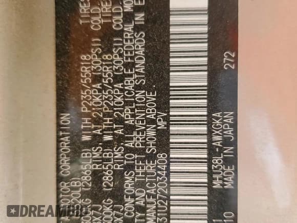 ✅ 2007 Lexus RX 400h • VIN: JTJHW31U272034408 • Lot: 85512025. Wystawiony na Copart z przebiegiem 192 990 mil. Bezpłatny archiwum sprzedaży aukcyjnych z USA i szczegółowy raport historii pojazdu na DreamBid. Zdjęcie 13.