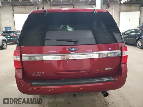 ✅ 2017 Ford Expedition Max Limited • VIN: 1FMJK2AT6HEA14952 • Lot: 90668135. Listed on Copart with 139,175 mi. Free auction sales archive from the USA and detailed vehicle history report at DreamBid. Image 6.