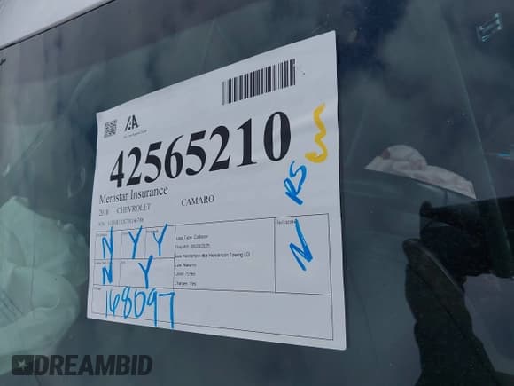 ✅ 2018 Chevrolet Camaro 1LT • VIN: 1G1FB1RX7J0146786 • Lot: 42565210. Wystawiony na IAAI z przebiegiem 168 097 mil. Bezpłatny archiwum sprzedaży aukcyjnych z USA i szczegółowy raport historii pojazdu na DreamBid. Zdjęcie 17.